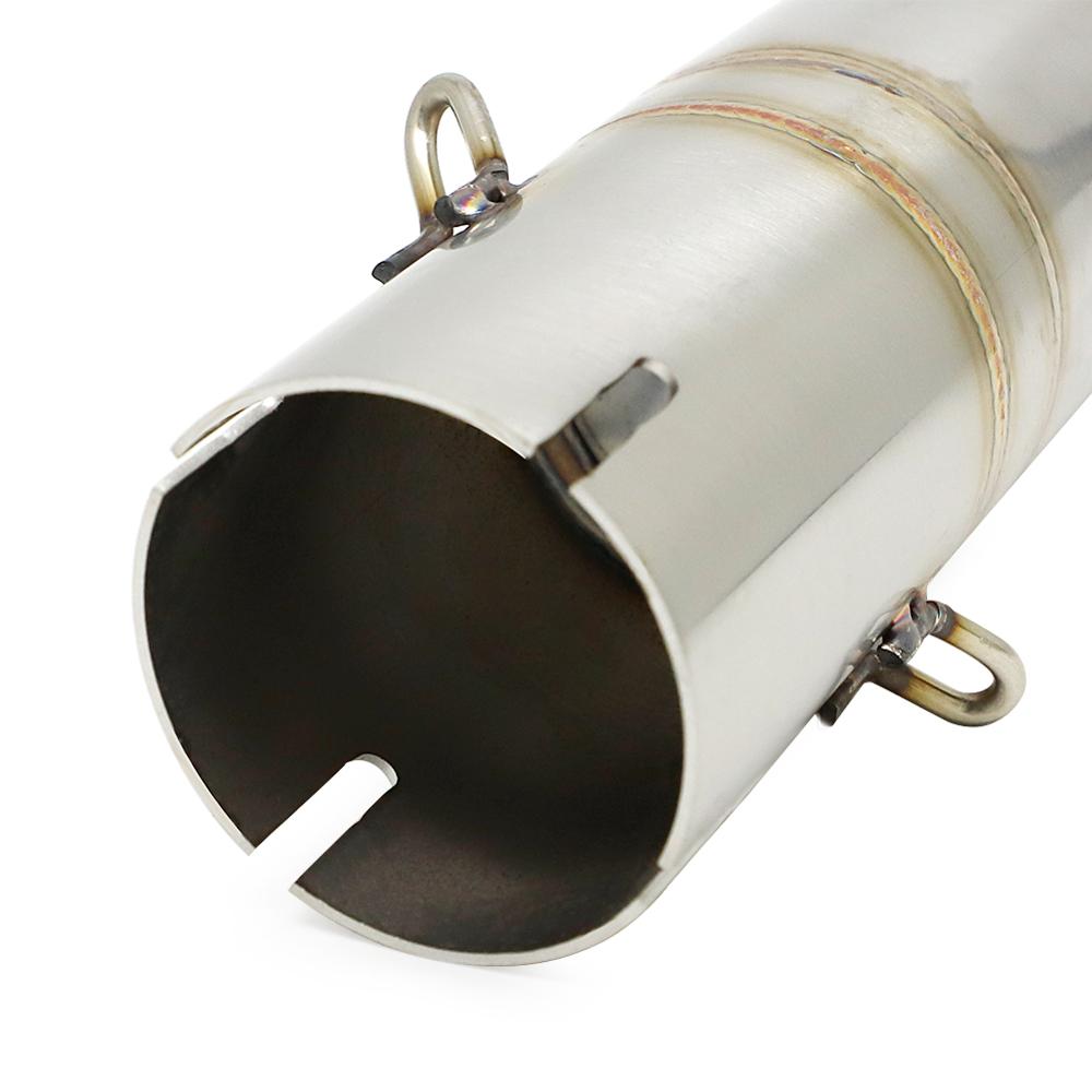 CRF 1000L Motorcycle Slip On Middle Exhaust Pipe Mid Link Connection System For Africa Twin CRF1000L CRF1000