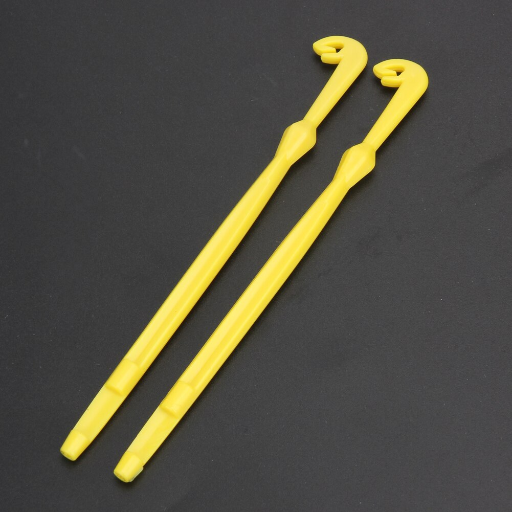 2pcs in Packed Easy Hook Loop Tyer & Disgorger Tool Tie Fast Knot Tying Tool for Fly Fishing Line Tier Kit Yellow Small tools