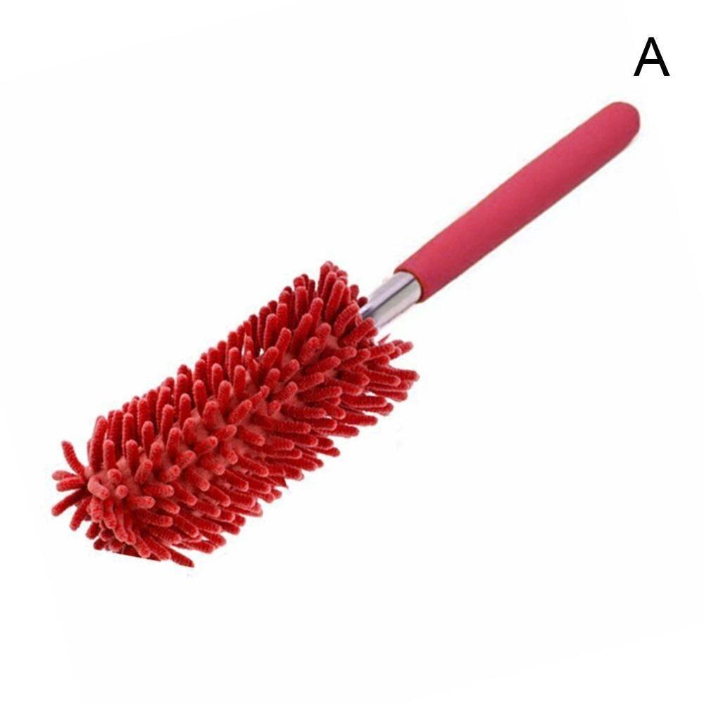 Telescopic Microfiber Dust Collector House Cleaning Feather Scalable Duster Dust Microfiber Tabletop Chenille Brush Cleanin F5M8: Cleaner A