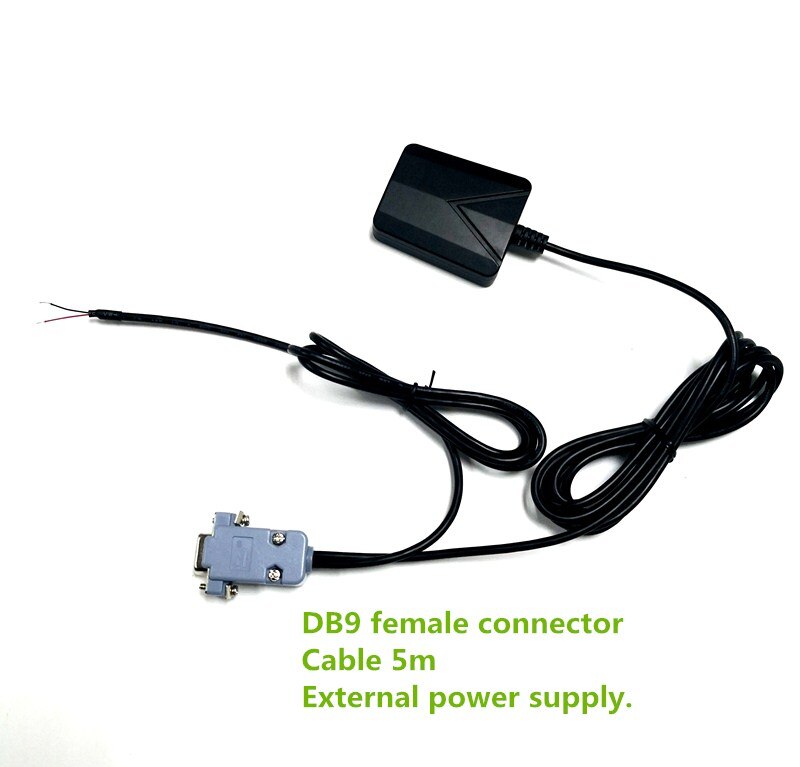 DB9 Vrouwelijke Gps Glonass Ontvanger Antenne 12V-24V RS232 4800 Baudrate, ondersteuning 1-10Hz Gnss Chip Module , NMEA0183.