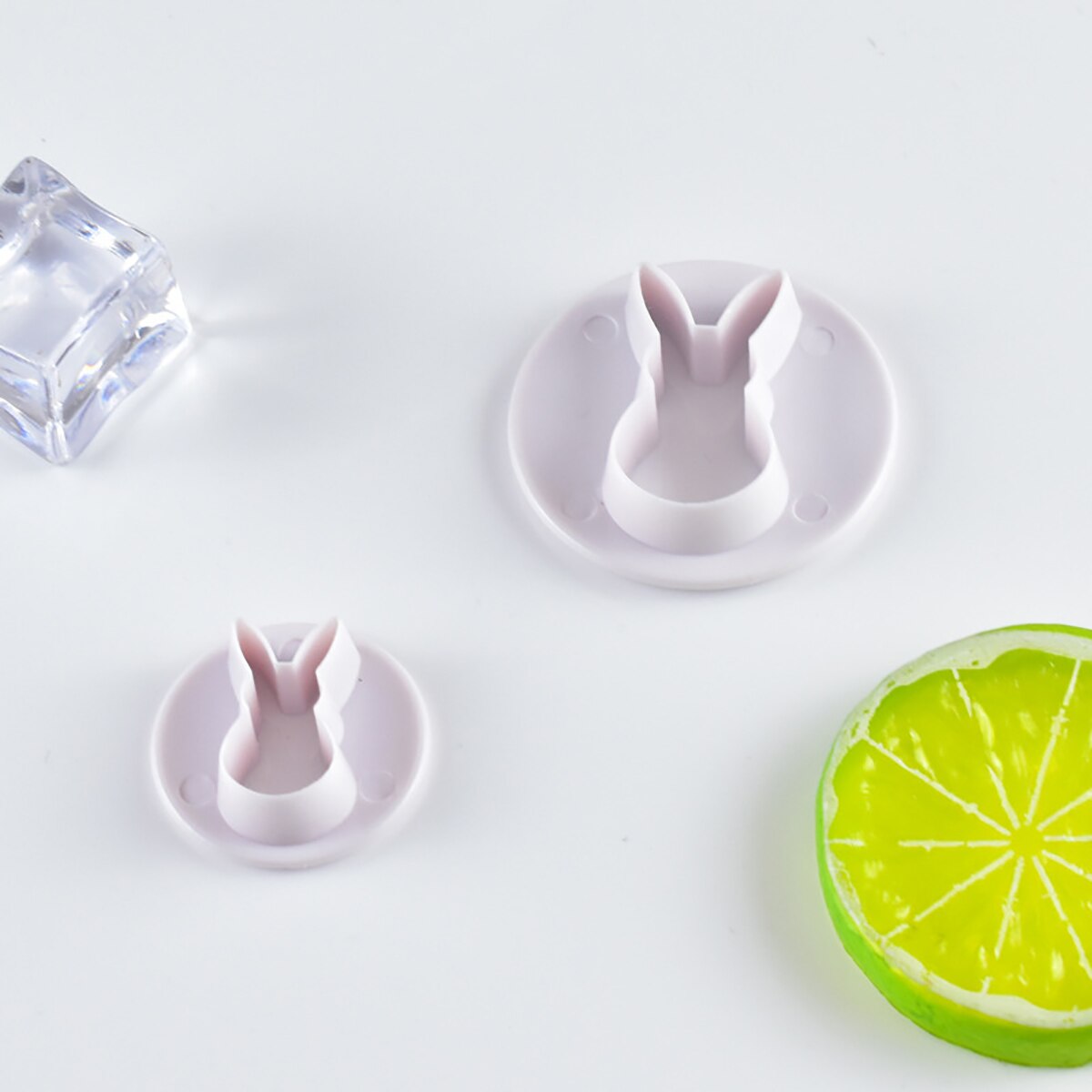 Cloche de noël lapin oiseau gâteaux Biscuits, coupe-Biscuits, moule de cuisson, gaufrage pour outils de cuisine, collection de timbres de pâques 2 pièces