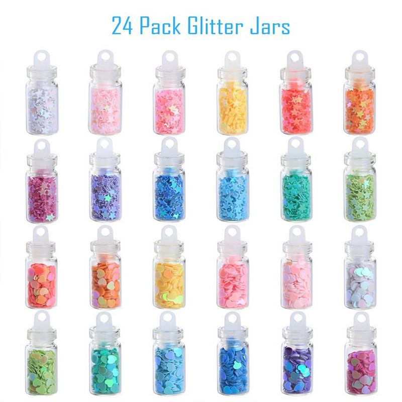72 Pack Maken Kits Supplies Voor Slime DIY Handgemaakte Kleur Schuim Bal Korrels Slime Maken Materiaal Set слайм набор для слаймов