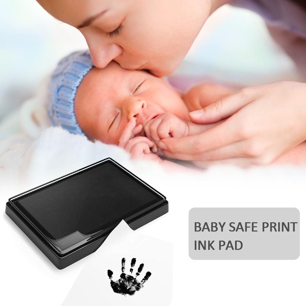 Pasgeboren Baby Handafdruk Footprint Olie Pad Schilderen Inkt Pad Foto Hand Foot Print Pad Prachtig Aandenken Smart Inktloze Touch