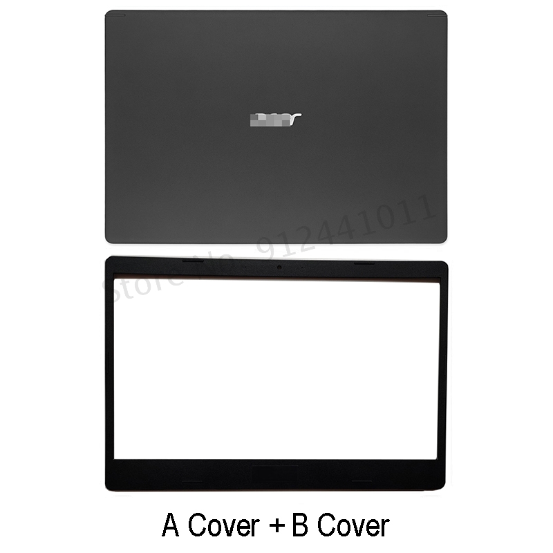 Coque arrière pour ordinateur portable Acer Aspire A514-52, A514-52G, A514-53, coque avant/inférieure, noire, A, B, D
