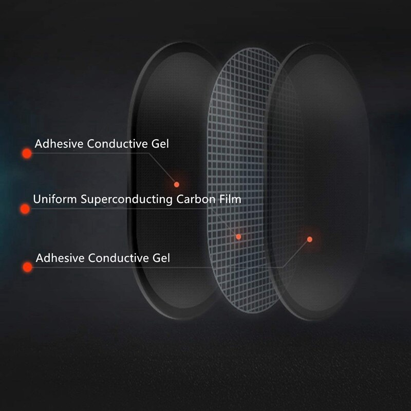 Vervanging Gel Sheet Pads Voor Abdominale Abs Toner Core Abs Workout Toning Riem 6 Sets