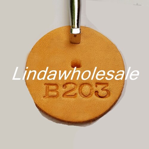 Leer graveren gereedschap B203/B200/B935, stempelen tool, metalen stempelen gereedschap: B203
