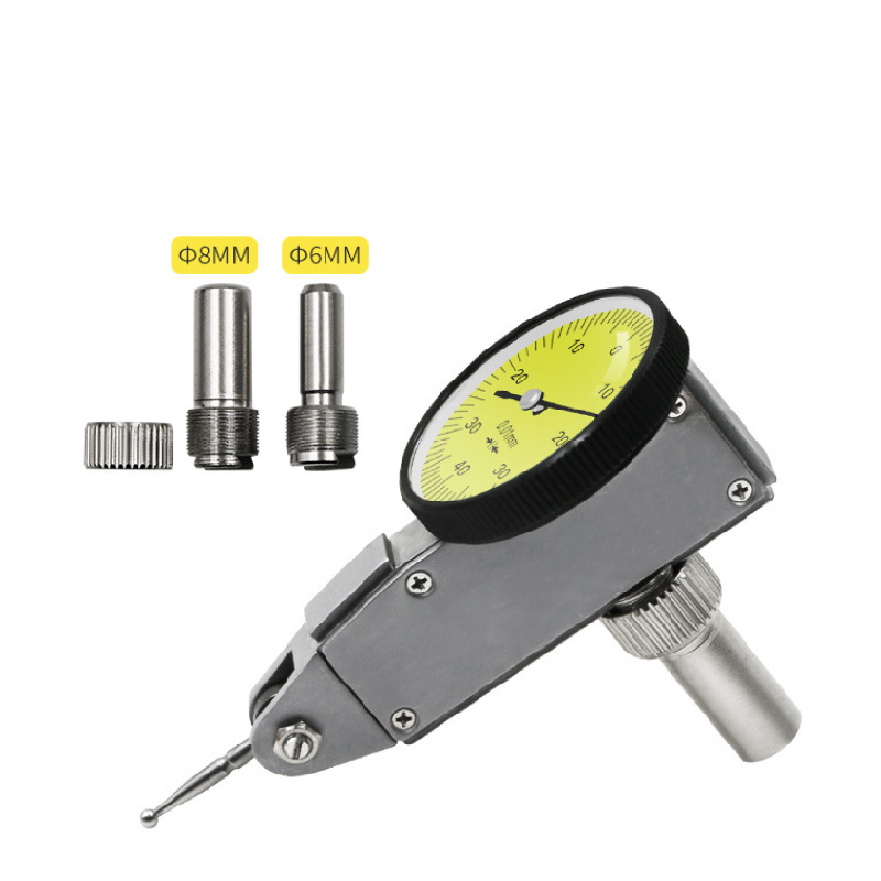 0-0.8mm 0.01mm Level Gauge Scale Precision Metric Dovetail Rails Dial Test Indicator dial Gauge indicator Measuring Instrument