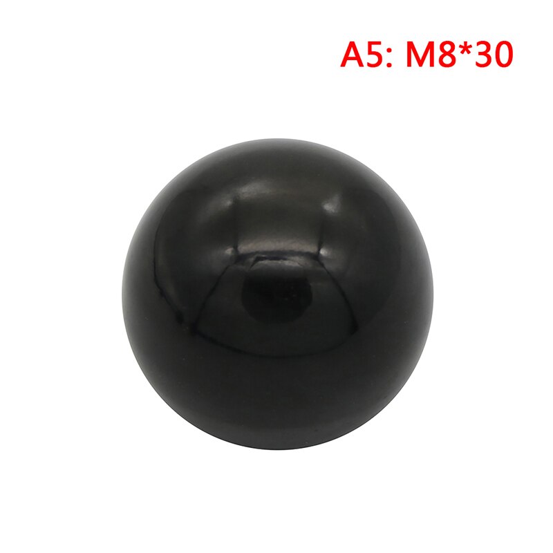 6 størrelser gevind plastikspænding kobberkerneknap kugleformet hovedspændemøtriknap  m4/m5/m6/m8/m10 1 stk: A5