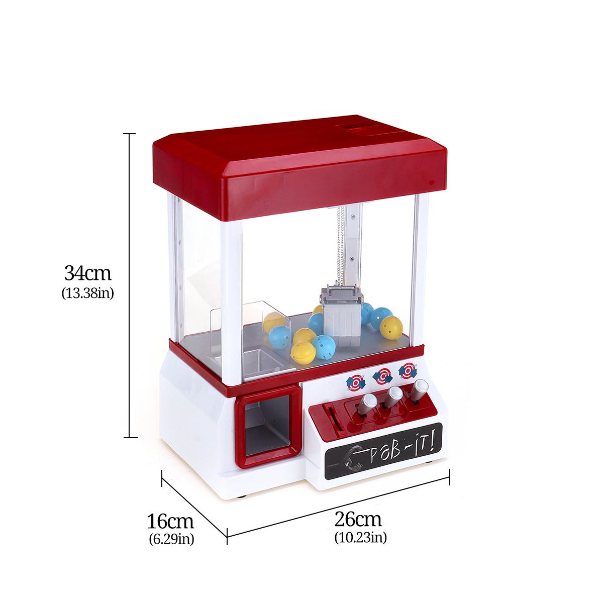 Muntautomaat Game Clip Pop Grabber Arcade Game Machine Candy Grabber Pop Grabber Klauw Machine Kraan Machine Kid Speelgoed Catcher