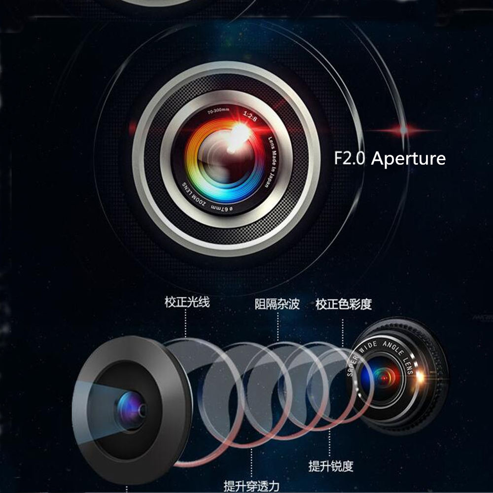 Enregistreur portatif de caméra de tableau de bord de Vision nocturne de DVR HD de voiture pour le système d'android