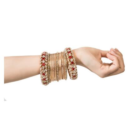 Indien Pakistan Mädchen tanzen Zubehör Frau Bauchtanz Leistung Armbinde Frau Schießen Kette Armbinde: C