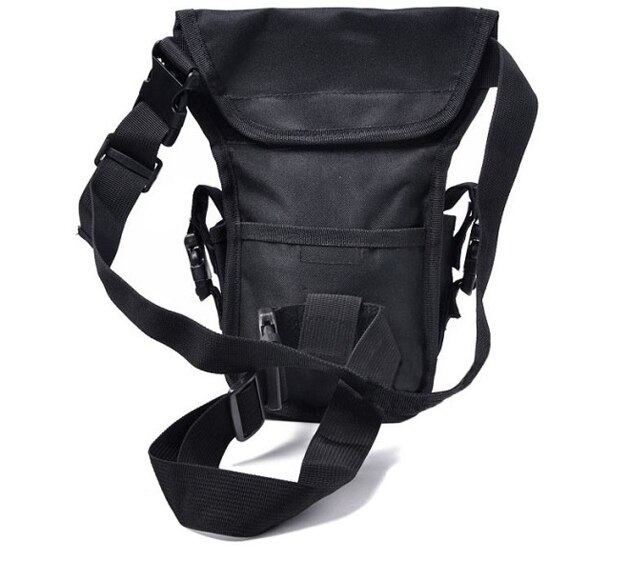 Riñonera de nailon para hombre, bolsa para pierna, muslo