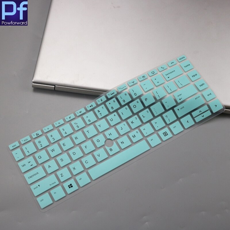 Osłona klawiatury Protector skóry dla 14 cal HP EllitBook 745 G5 i HP EliteBook 1040 G4 840 G5 G6 / Zenbook 14u G5 Studio X360 G5: whiteblue
