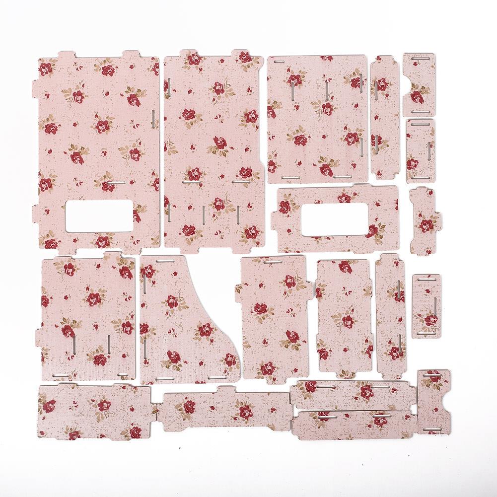 Cosmetic Storage Box Wooden 2 Drawers DIY Practical Desktop Makeup Organizer Cosmetic Organizer BeautyTools Dresser