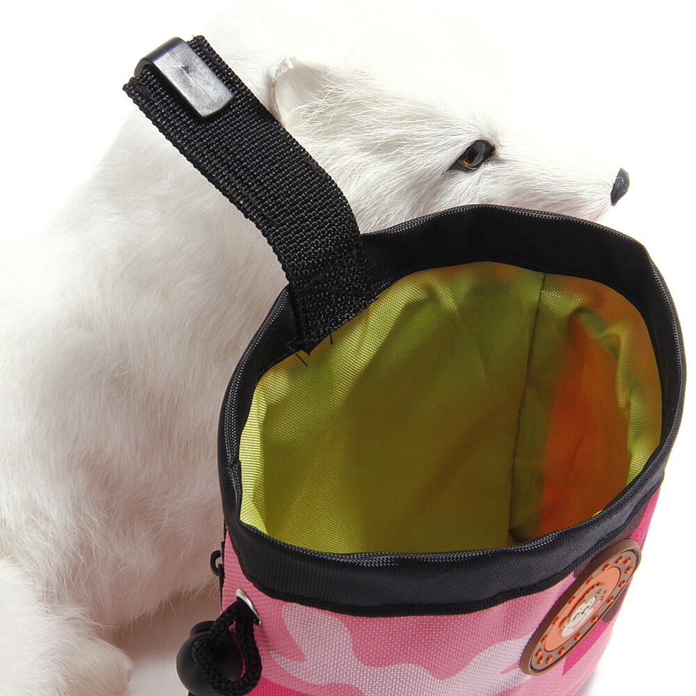 Portable Detachable Dog Training Treat Bags Doggie Pet Feed Pocket Pouch Outdoor Puppy Food Saver Snack Reward Waist Bag