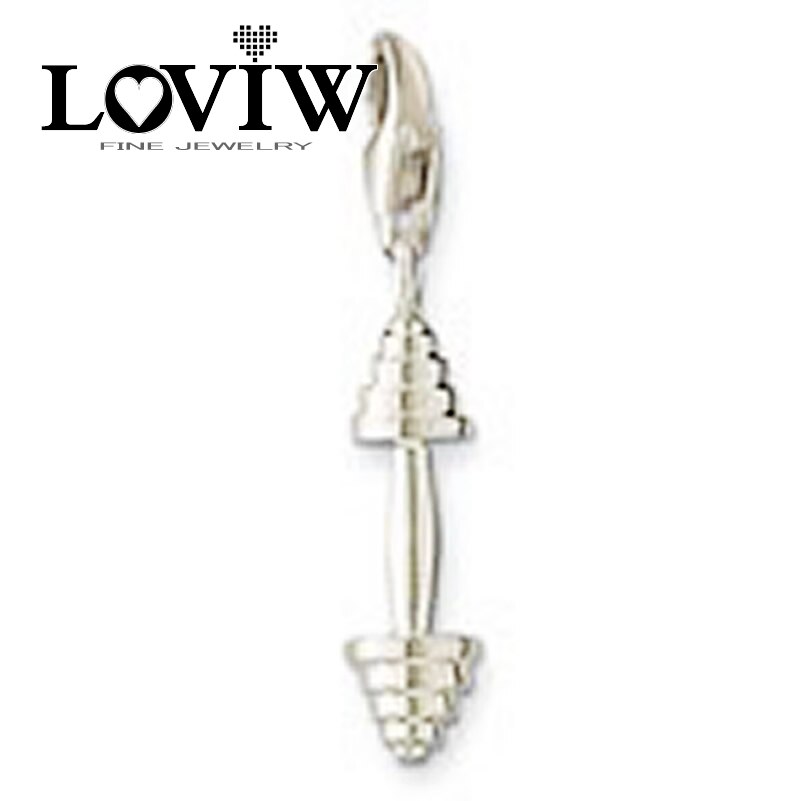 Vrouwen stijl Classic Halter Hanger, zilver Club Sport Charm Fit Ketting & Armband, Vriend Modieuze