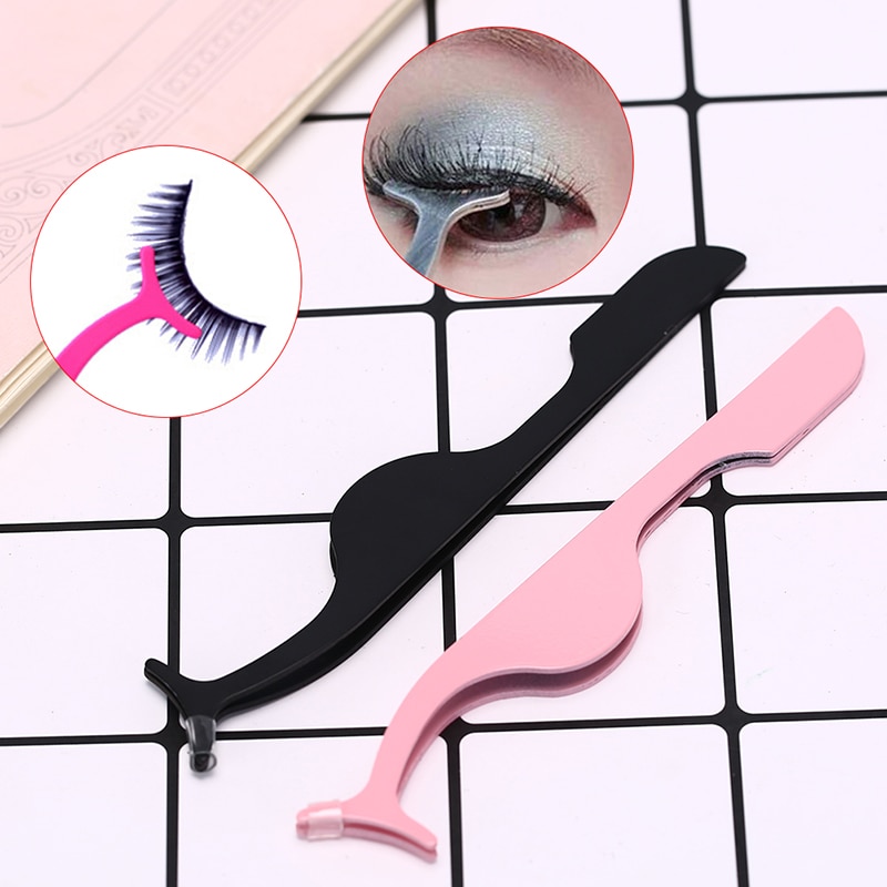 1Pcs Wimpers Pincet Valse Wimpers Applicator Wimpers Pincet Curler Mascara Applicator Beauty Make-Up Tools