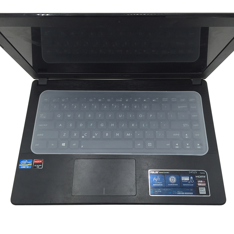 Clear Protector Cover Universal Laptop Silicone Keyboard Skin for 13"14"15"17"
