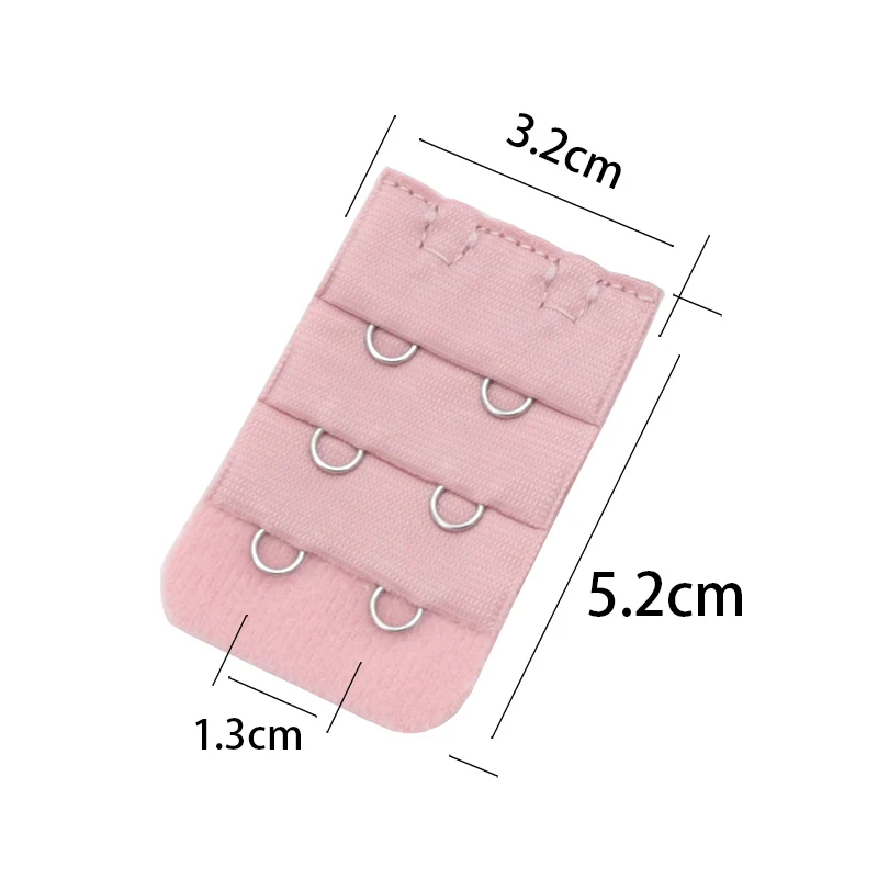 5Pcs Bra Extender Strap Extension 2 Hooks 3 Rows Women Intimates Adjustable Bra Hook Extenders Womens Handmade DIY Accessoires