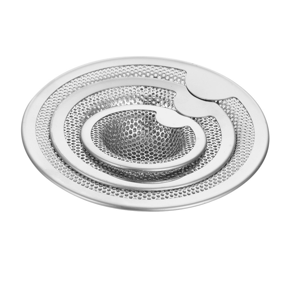 3 Size Rvs Keuken Filter Heatsink Afvoer Gat Trap Mesh Filter Bad Douche Afval Stopper Afvoer Voor Keuken