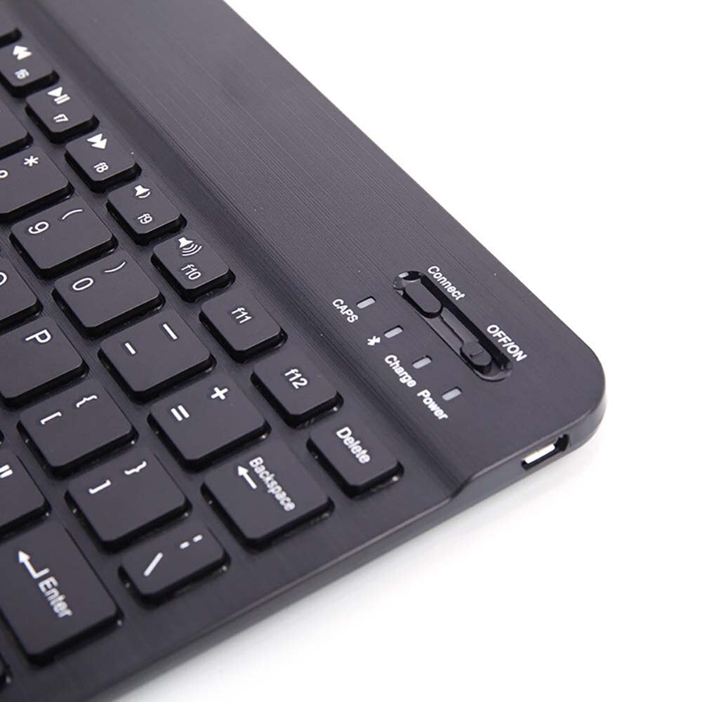 Tragbare Drahtlose Bluetooth Englisch Tastatur für Barnes &Ampere; edel Winkel HD + 9 Zoll Tablette Wiederaufladbare Tastatur für Laptop