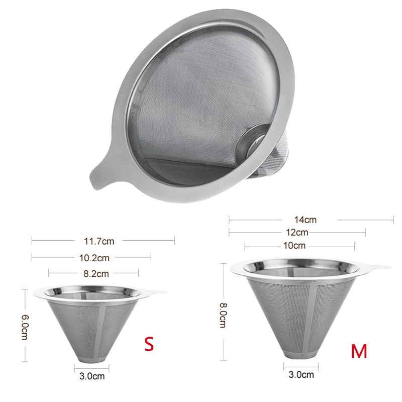 Set De 2 Filtres à Café Vietnamien (phin) En Acier Inoxydable - Réutilisable, Lavable, Idéal Pour Café Traditionnel à La Maison