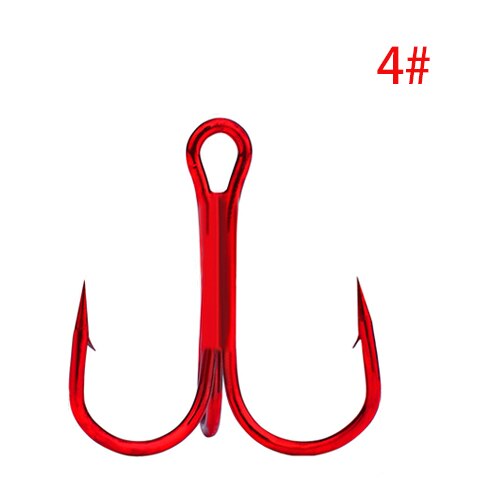 Owler – Triple hameçon de pêche rouge, cercle de mer, Tee, accessoires d&#39;équipement, Jig Head, hameçon japonais Tre, 5001: 4
