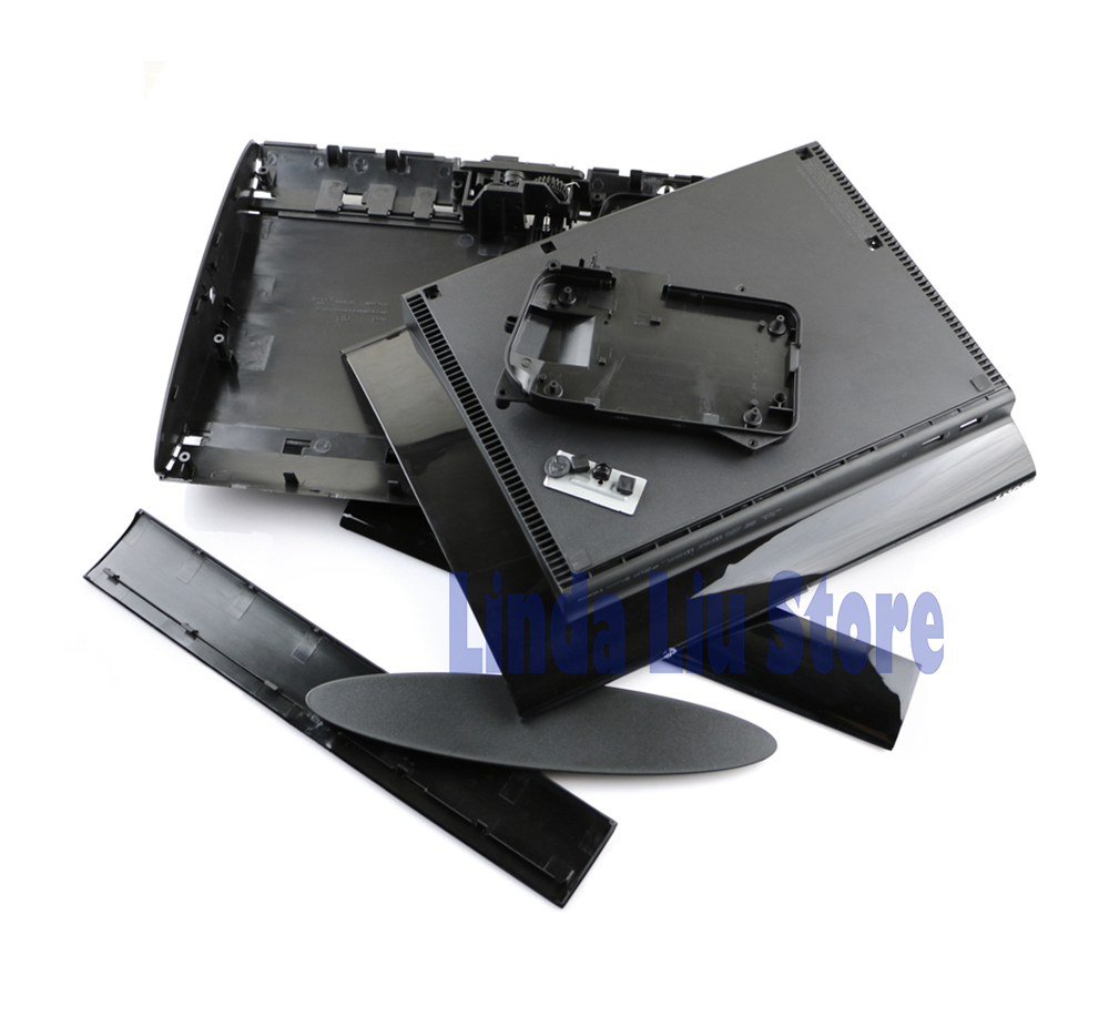 OCGAME Black full housing protective case shell for PS3 super slim 4000 4xxx game console cover for PS3