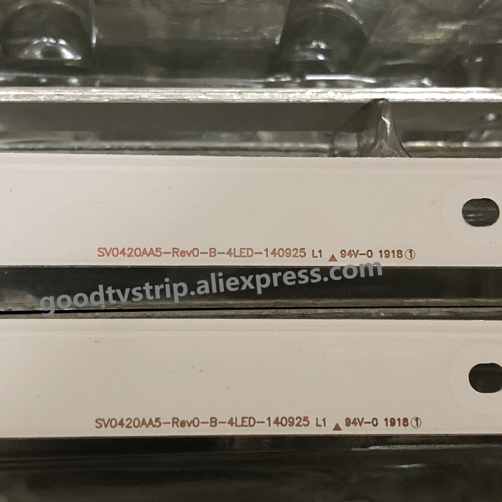 10PCS LED Backlight strip For TV SV0420A88 SV0420AA5 LC420DUE FG A1 TX42AS500 TX42A400B V42FWSD01 09 TH-42LFE7U TX-42AS520B