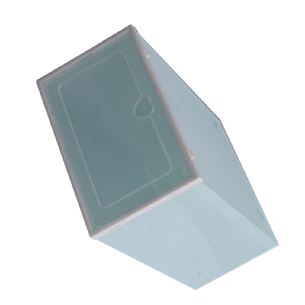 Transparante Plastic Schoenendoos Schoen Opbergdoos Schoenendoos Schoenendoos Flip Cover Lade Schoen Opslag Artefact Verdikking