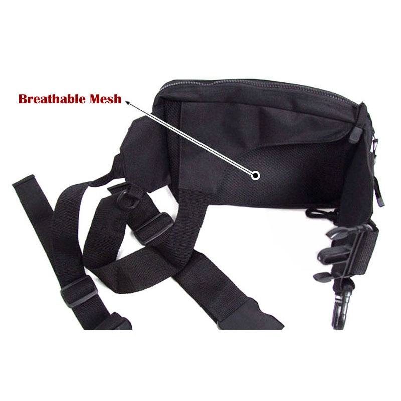 Visgerei Lokken Taille Tas Waterdichte Draagbare Bass Trout Haak Lijn Aas Worm Reel Doos Accessoires Storage Pouch Schoudertas