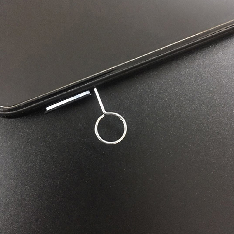 10PCS/Lot Sim Card Tray Pin Eject Removal Tool Needle Opener Ejector For Mobile Phone