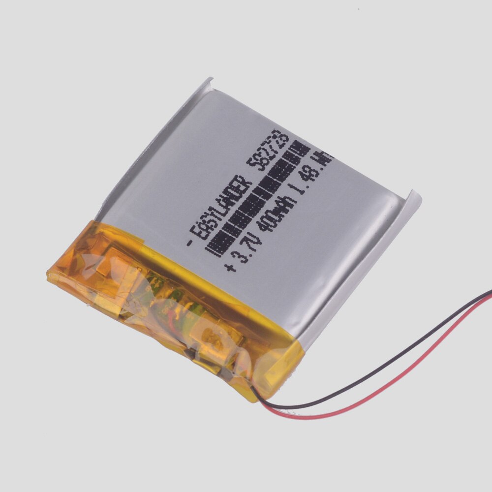 582728 3.7v 400mah recarregável li-polímero li-ion li po bateria para q50 g700s k92 g36 y3 crianças relógios inteligentes mp3 582828