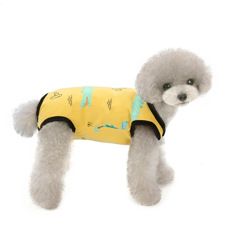 Cat Clothes Surgical Recovery Suit for Abdominal Wounds Skin Diseases After Surgery Wear E-Collar Alternative for Puppy Pet Dogs