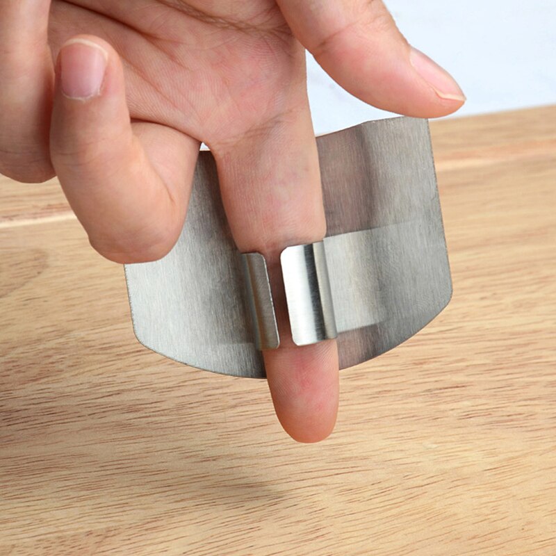 Finger Guard For Cutting Unbreakable Stainless Steel Safe Slice Knife Guard Slicing Cutting Protector Finger Protector Guard