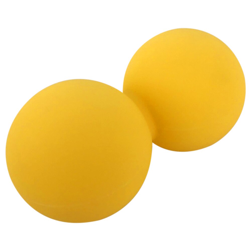 Yoga Peanut Massage Balls Double Lacrosse Ball Exercise Ball Silicone Deep Tissue Massage Muscle Mobility Ball Fitness Equipment