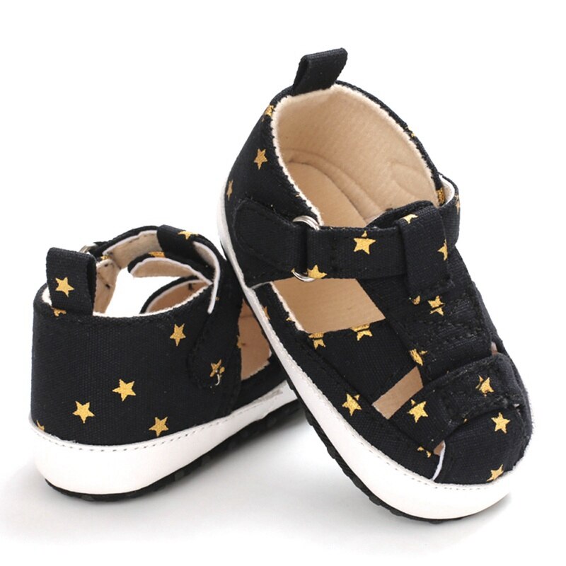 Baby Jongens Sandalen Zomer Baby Jongens Print Ademende Anti-Slip Schoenen Sandalen Peuter Zachte Zolen 0-18 monthes