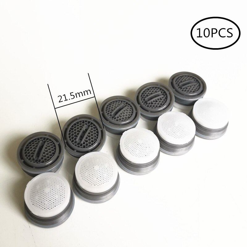 Robinet aérateur caché à filetage mâle, 10 pièces, économie d&#39;eau, 16.5mm 18.5mm 21.5mm 23.5mm, robinet de cuisine à bulles, bassin Public, accessoires: A-21.5MM