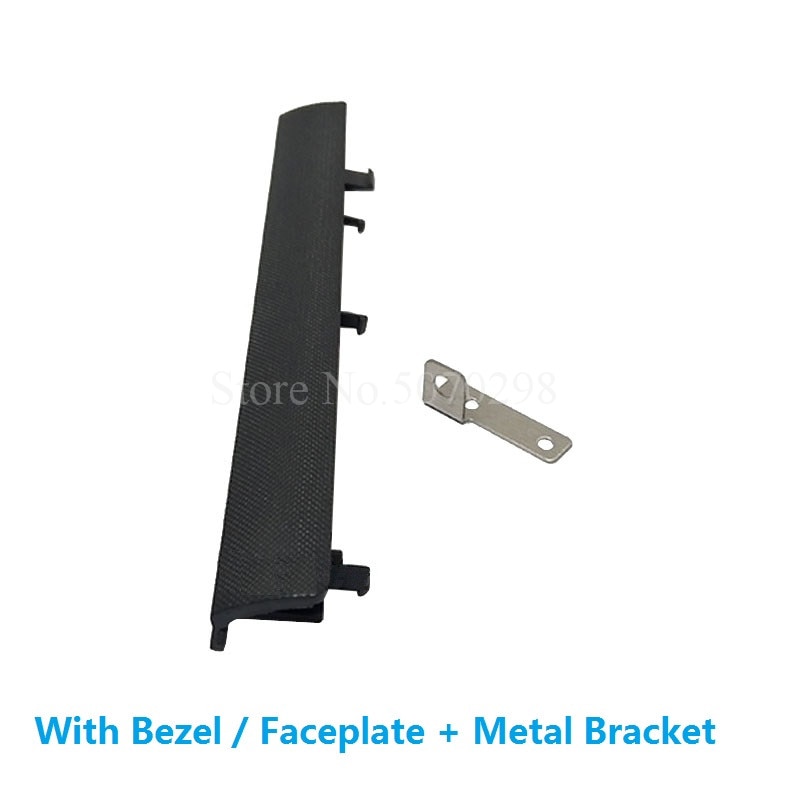Bisel frontal cubierta de placa frontal + soporte de 2nd SATA 3,0 de 2,5 "HDD Disco Duro SSD óptico Caddy para Lenovo IdeaPad 310 de 510 Yi 310