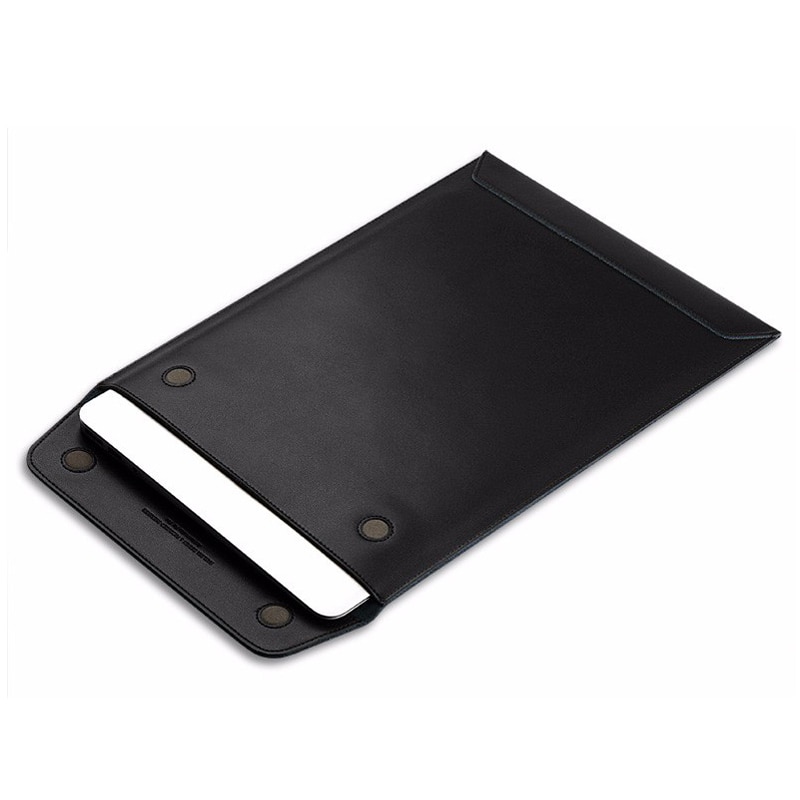 Binful PU Leather Laptop Bag for macbook air 13 11 Retina 13 15 12 laptop case notebook bag computer bag For Macbook Case Pouch