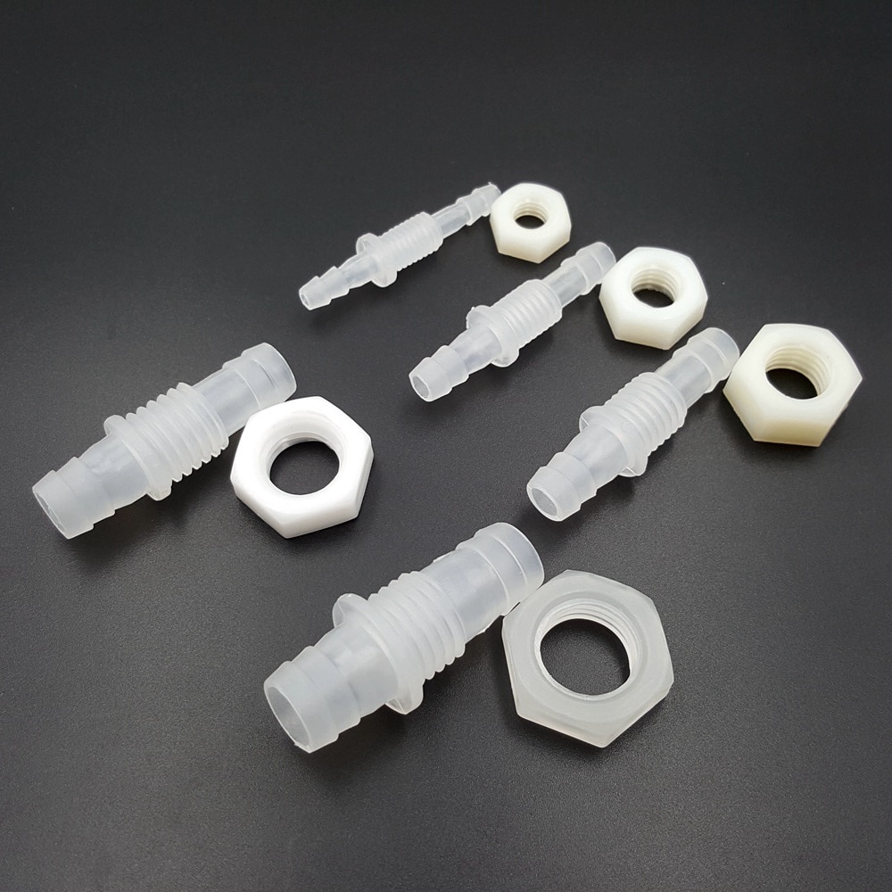 1 Set PE Food Grade Threading Slang Connector slang koppeling Gladhand voor Slang Siliconen Buis