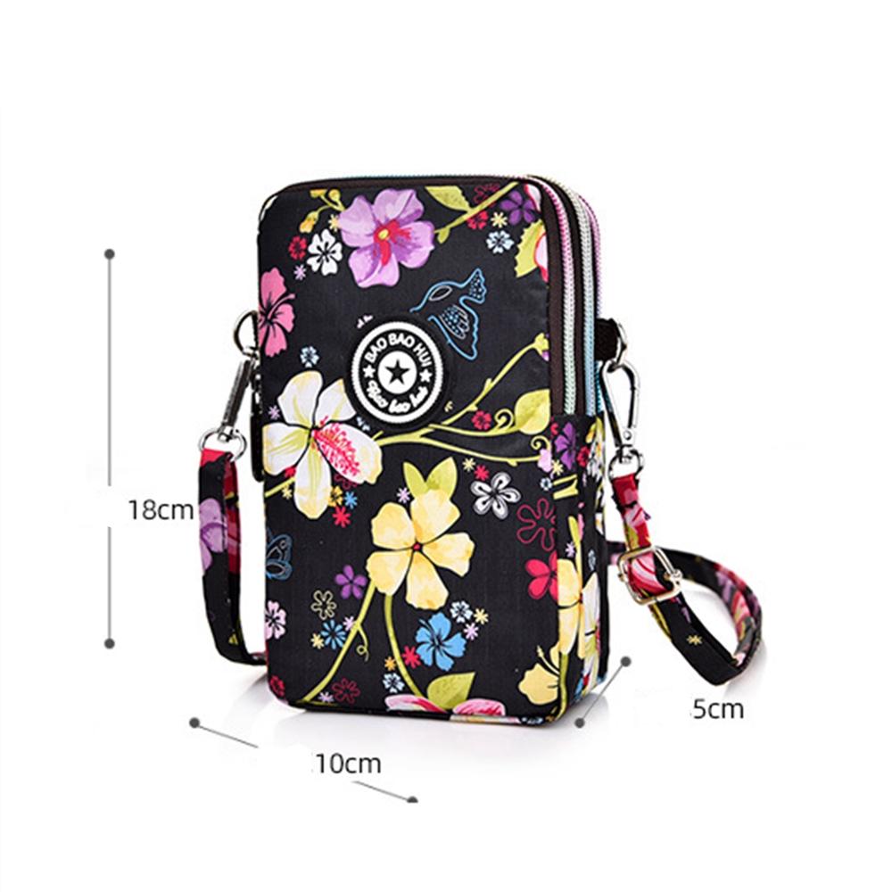 Monedero para mujer, funda monedero para exteriores brazo, funda de hombro, funda para teléfono, bolsillo para chica, funda para llavero de dibujos animados, billetera con cremallera