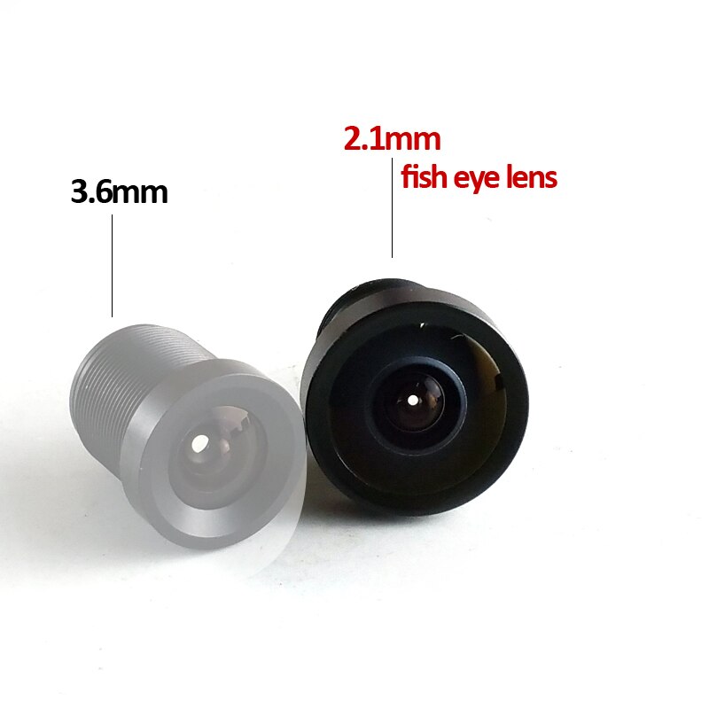 Brede 2.1mm cctv lens fish EYE lens 151 graden kijkhoek voor cctv camera