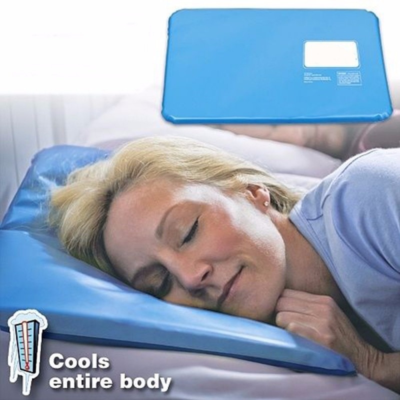 Zomer Therapie Insert Slaapmiddel Pad Mat Spier Relief Cooling Gel Kussen Ijs Pad Massager Water Kussens Toegevoegd