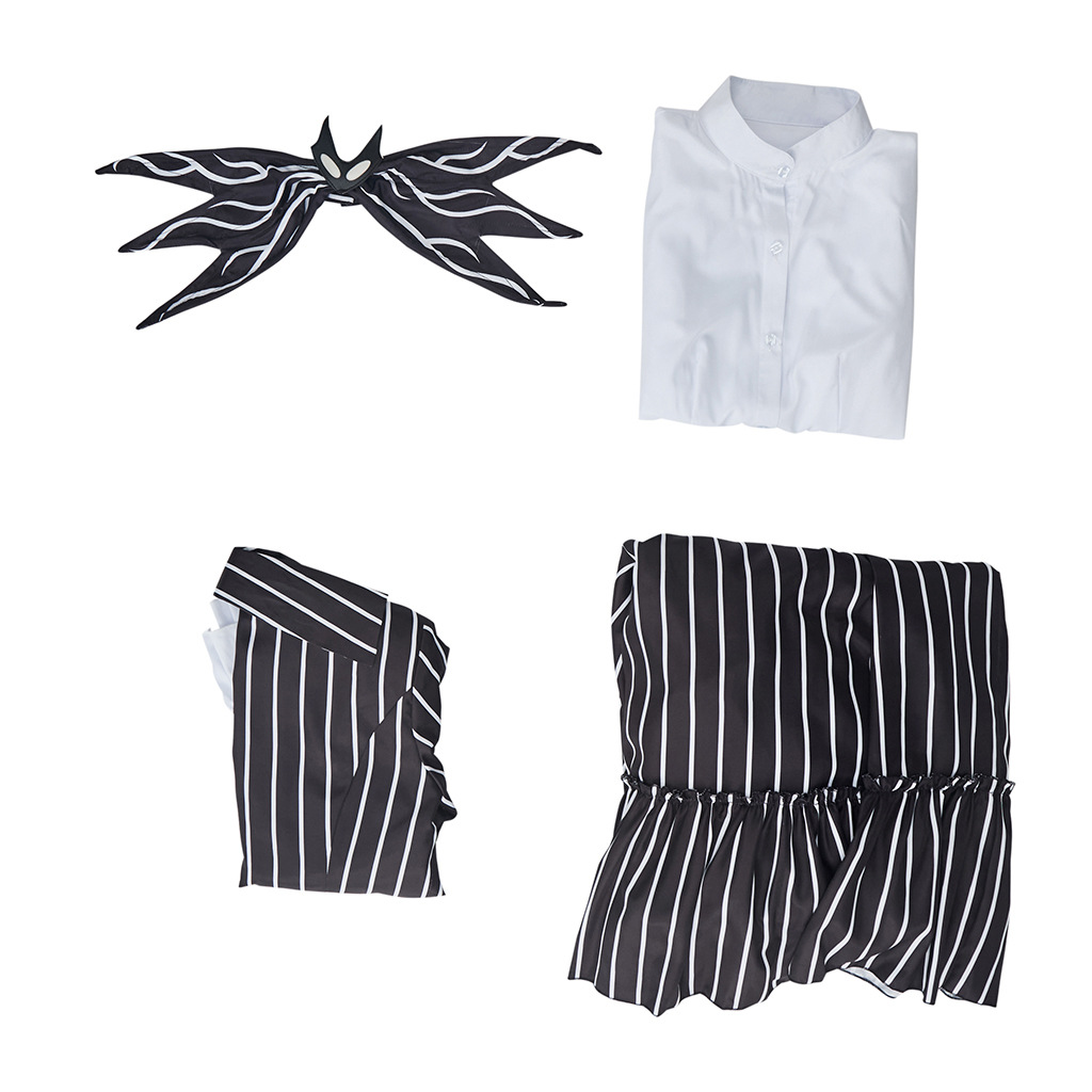 Viktorianisches Edwardianisches Walking-Kostüm für Damen, Gothic, Steampunk, gestreift, Rokoko-Bustle-Kleid, Halloween, Skellington-Verkleidung, Ballkleid: 6XL