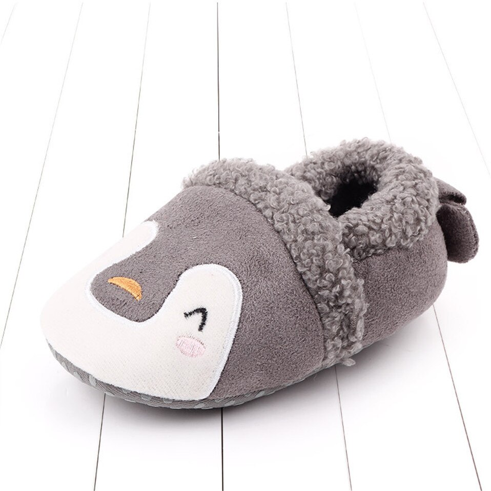 Zapatos adorables para bebé, zapatillas para bebé, niño y niña, zapatos de cuna de punto, zapatillas antideslizantes de dibujos animados para bebé: Style 8 / 13-18 meses