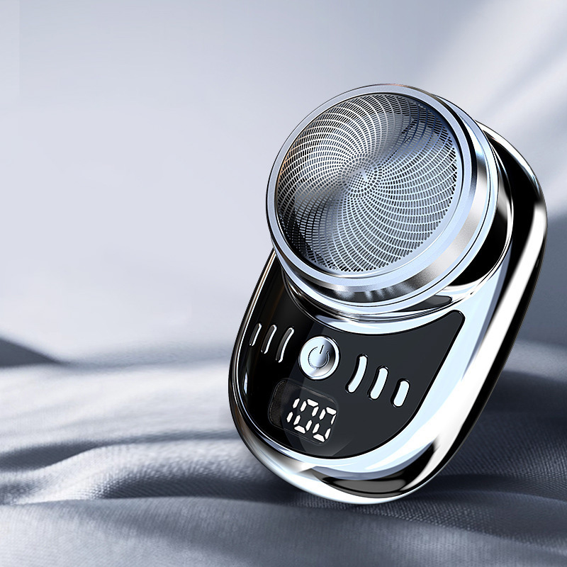 Barbeador elétrico masculino senhoras usb recarregável navalha à prova dwaterproof água viagem portátil destacável barbeador barba e corpo cabelo trimmer: Laranja