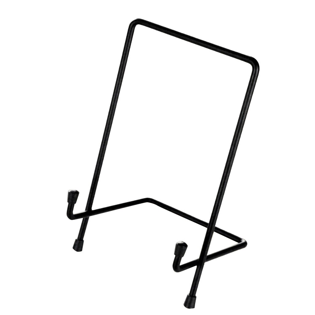Magideal Heavy Duty Black Destop Rack Display Schildersezel Keramische Schotel Plaat Art Foto Boek Notebook Display Houder: S