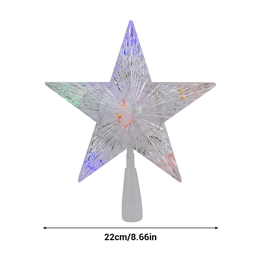 Led Light Up Kerstboom Topper Star Kerstboom Ornamenten Party Home Decorations Led Light Up Kerstboom Topper Star