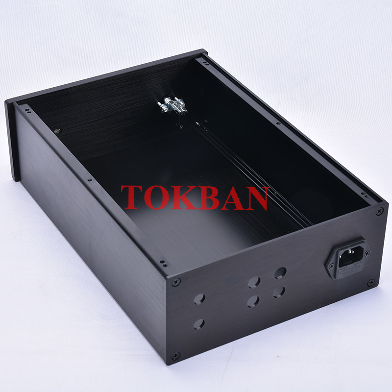 Tokban Audio JC229-3 220*90*311mm All Aluminium Power Amplifier Chassis Enclosure DIY HIFI Amp Case Shell